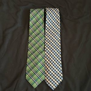Lot of 2 Jos A. Bank Ties